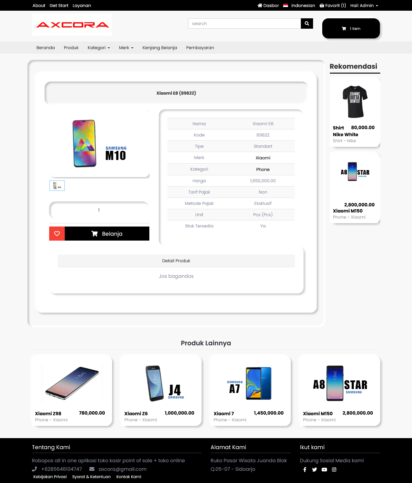 Model wearing plain white basic tee.